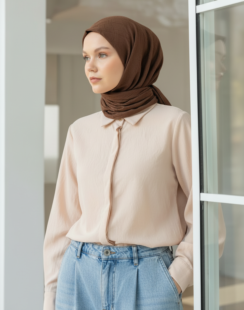 Kahverengi eşarp   330x390 dikey